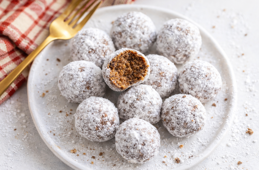 A no-bake bourbon balls recipe, with chocolate and nuts, for an&hellip;
