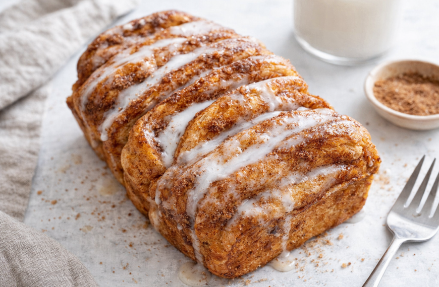 This easy cinnamon pull apart bread recipe, with step-by-step photos, creates&hellip;