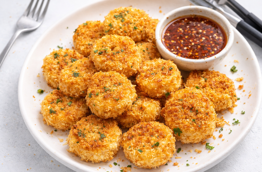 Crispy coconut shrimp bites, a sweet and savory appetizer, are easier&hellip;