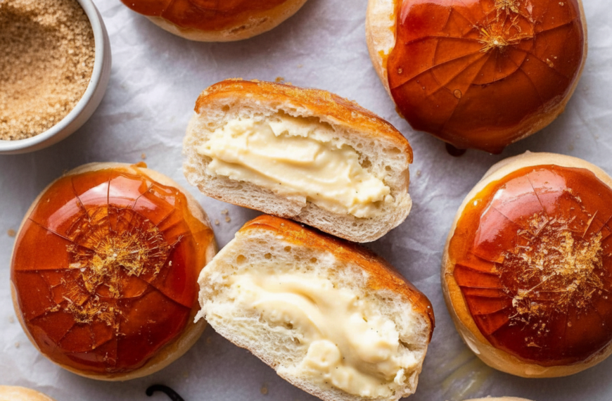 Baked Crème Brûlée Donuts