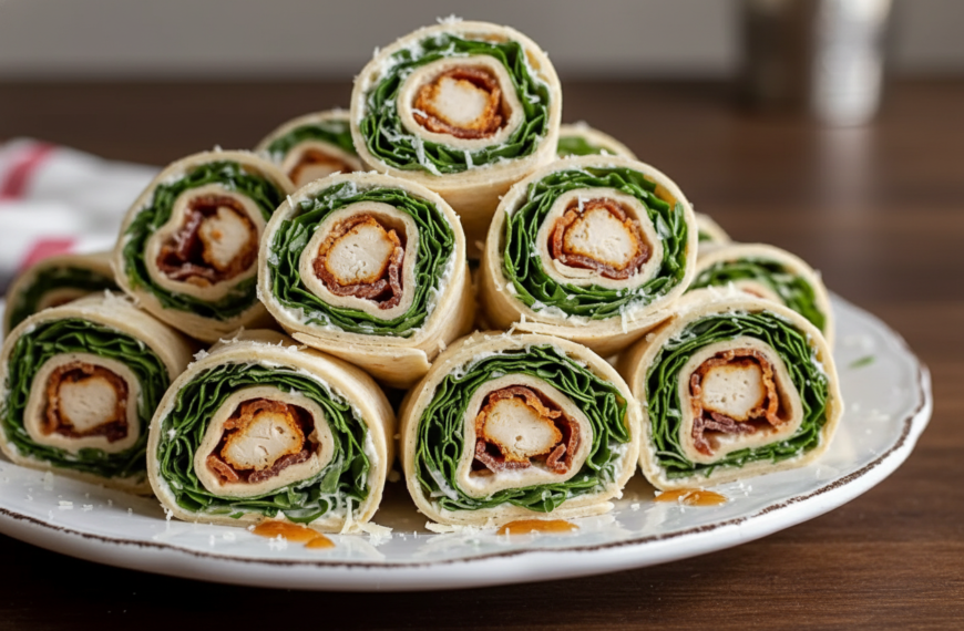 Creamy Bacon Ranch Pinwheels for Effortless Entertaining