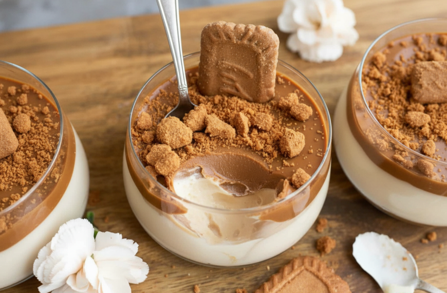 2-Ingredient Biscoff Mousse Recipe