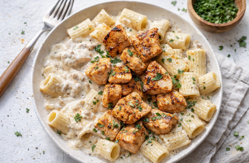 Whip up a creamy, spicy Cajun salmon pasta for dinner, a&hellip;