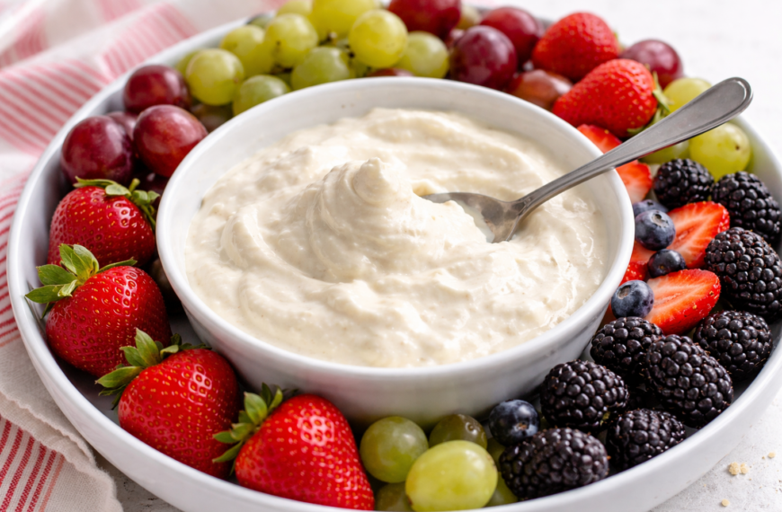 Make a creamy fruit dip in minutes, with just two ingredients,&hellip;