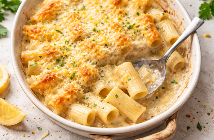 A simple, elegant dinner, this creamy lemon pasta with parmesan offers&hellip;