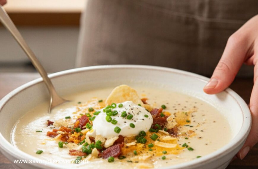 Loaded Baked Potato Soup Bowl