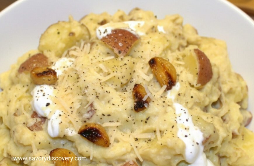 Creamy Roasted Garlic Potato Mash