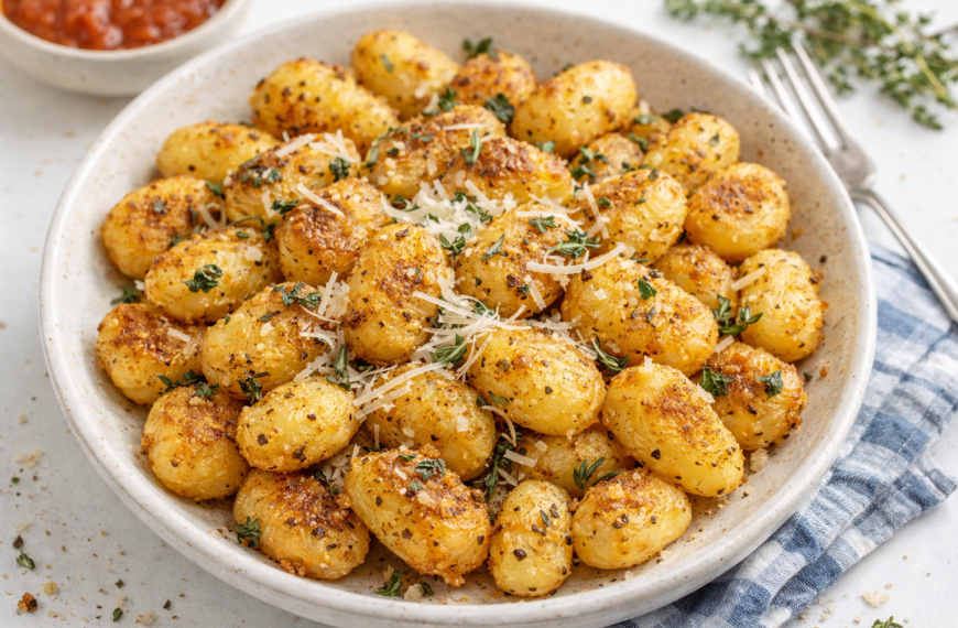 This crispy air fryer gnocchi, with its perfect golden crust, is&hellip;