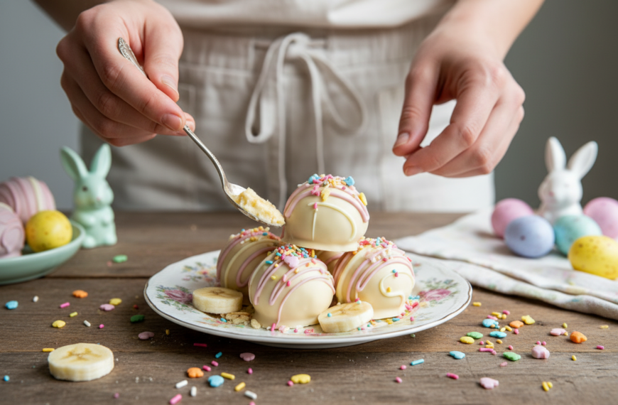 Banana Pudding Easter Truffles: A Sweet, Creamy Treat for Spring