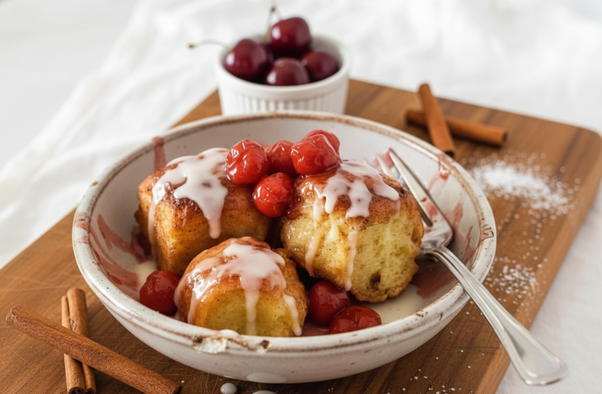 Cherry Pie Bubble Up Dessert | Walking on Sunshine Recipes