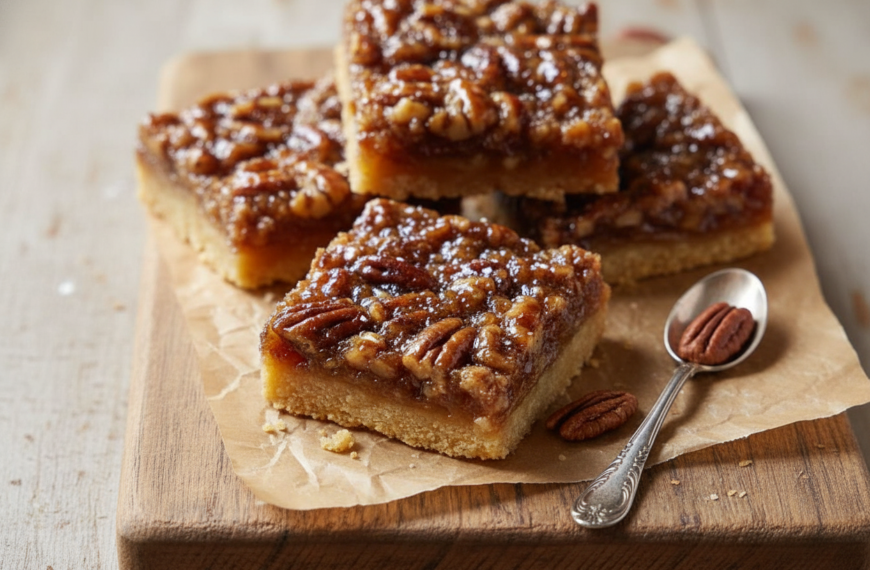 Addictive 5 Ingredient Pecan Crunch Squares Recipe You’ll Crave