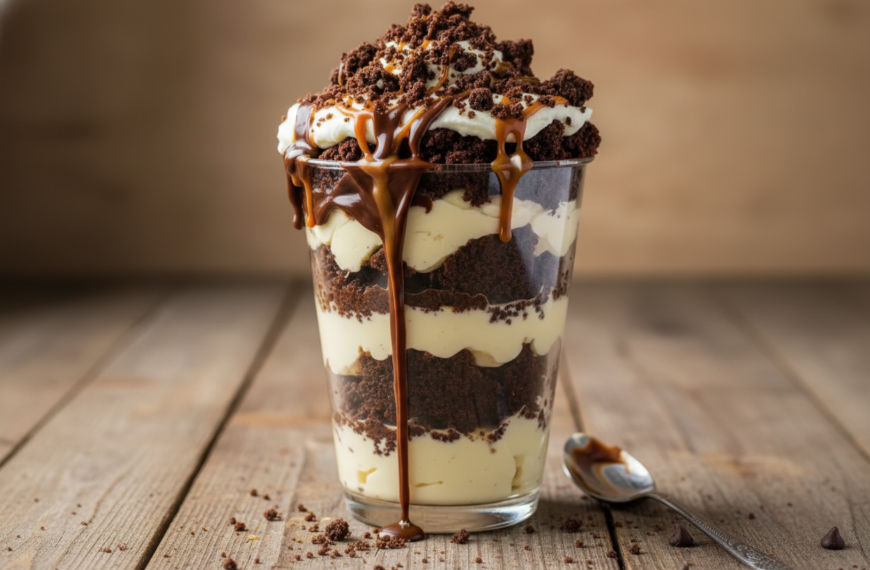 Loaded Brownie Cheesecake Cups – tastywithyou.com