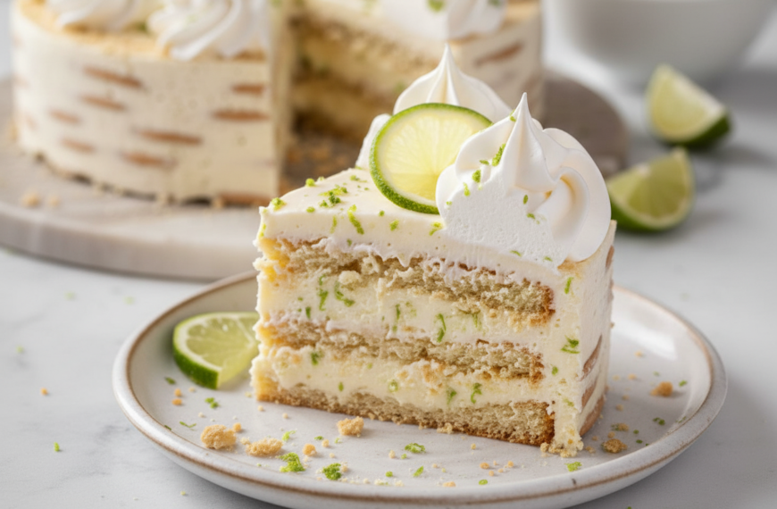 Carlota de Limón (Lime Icebox Cake)