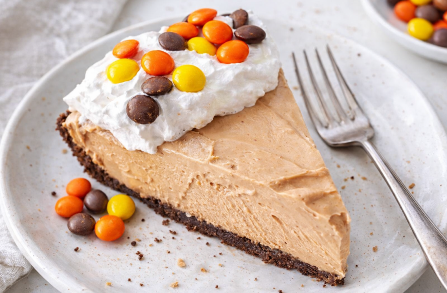This creamy no-bake pie is a dream dessert, with a chocolate&hellip;