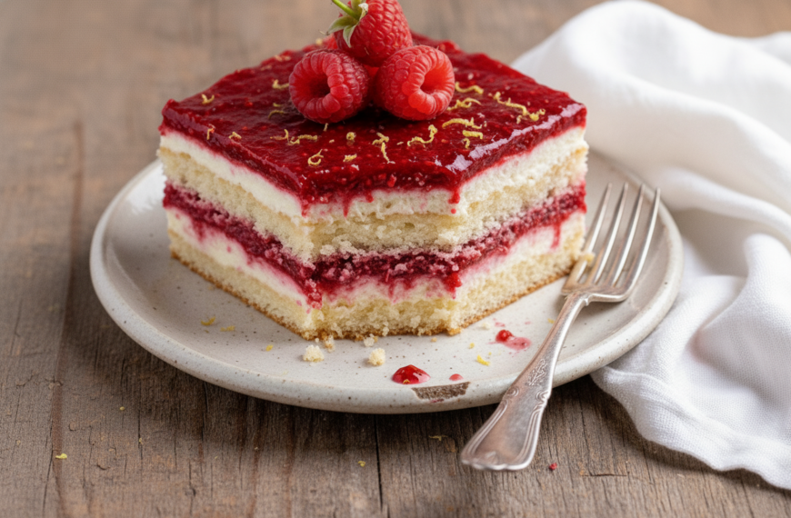 Fresh Raspberry Tiramisu