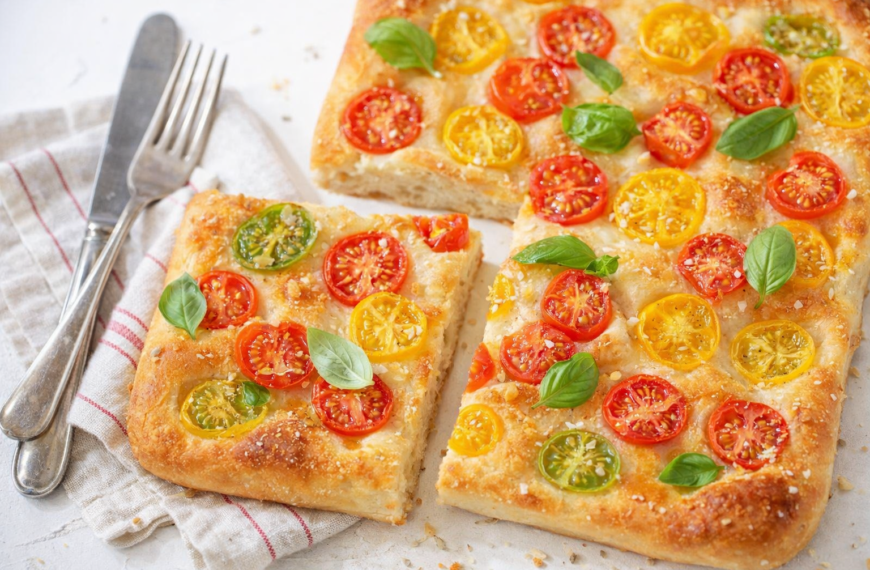 Use store-bought pizza dough for this stunning tomato focaccia, a beginner-friendly&hellip;