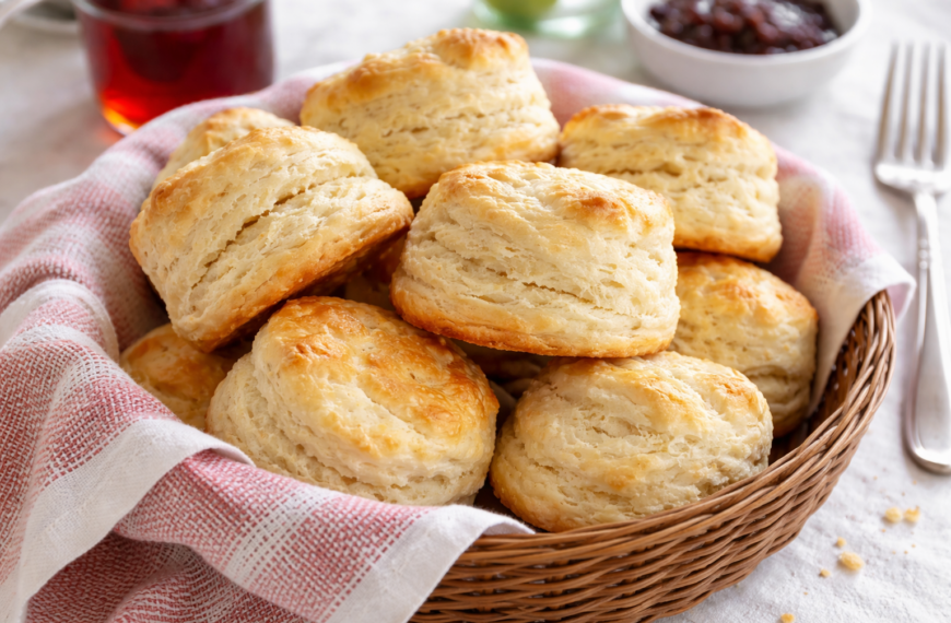 Make your morning special with these homemade buttermilk biscuits, a simple&hellip;