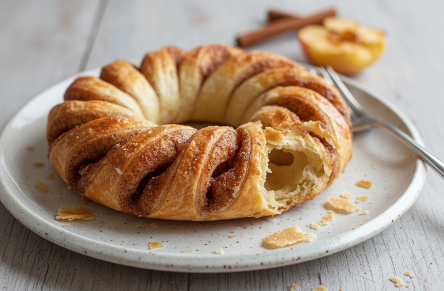 Apple Kringle with Vanilla Glaze Recipe is a must-try!