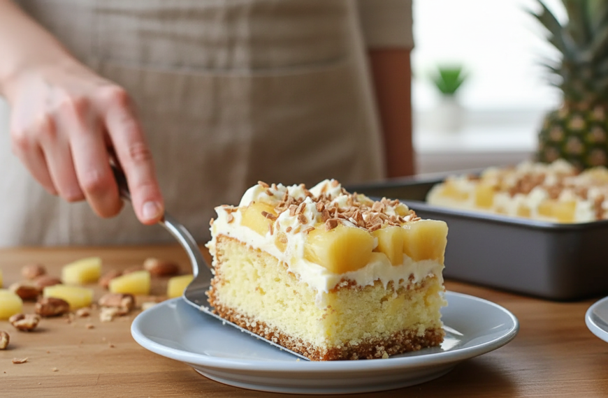 Irresistibly Moist Hawaiian Pineapple Cake with Cream Cheese Bliss