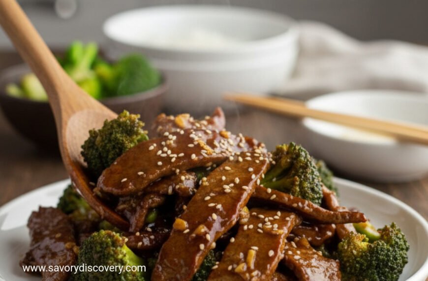 Homemade Beef and Broccoli Stir Fry