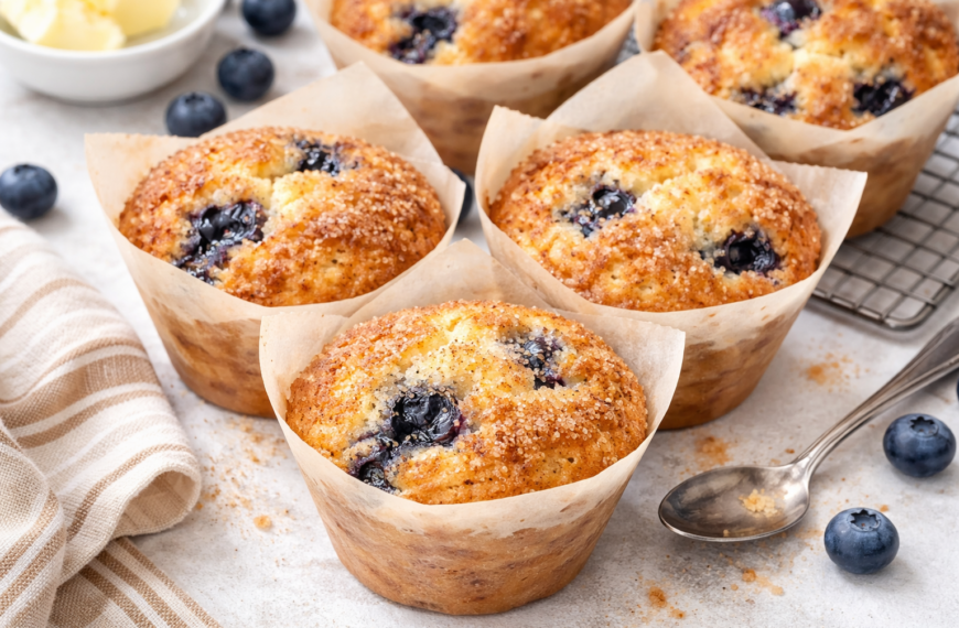 The secret to tall, fluffy bakery muffins, with a simple recipe&hellip;