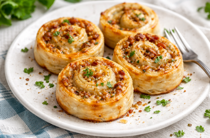 These cheesy Italian pinwheels are the easiest party appetizer, using just&hellip;