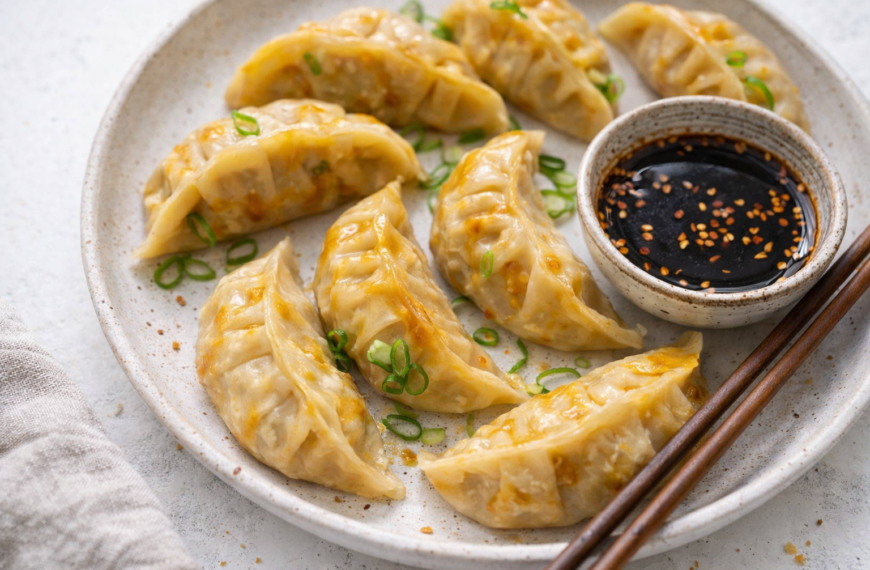Make restaurant-style veggie dumplings at home, with a simple, step-by-step recipe&hellip;