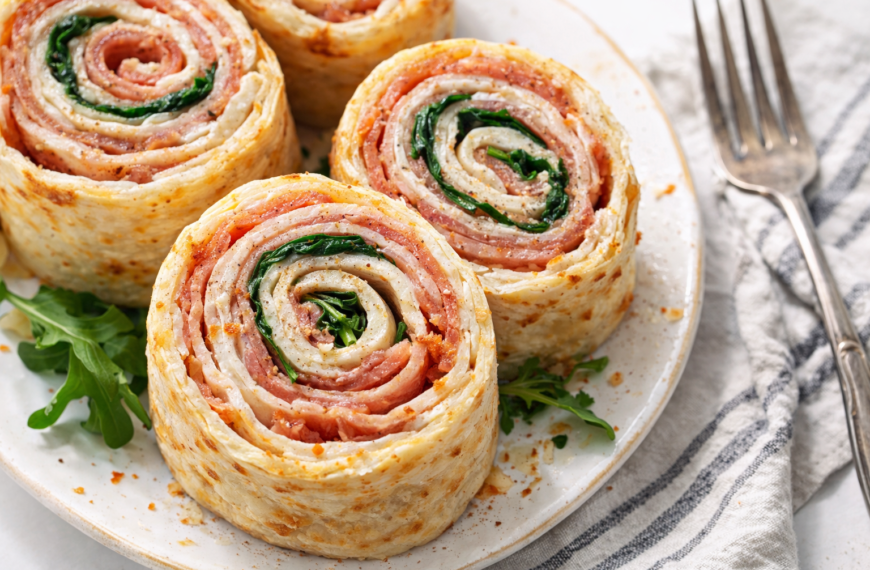 A simple, no-cook party appetizer, these Italian deli pinwheels are a&hellip;