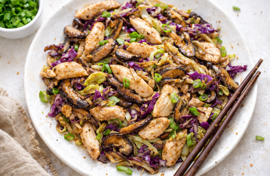 Skip the takeout line, make this savory moo shu chicken with&hellip;