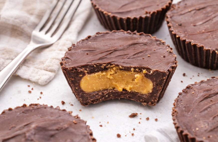 Make homemade peanut butter cups with just 5 ingredients, a simple&hellip;