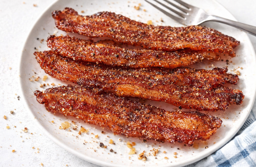 This candied bacon recipe is a game-changer, transforming simple bacon into&hellip;