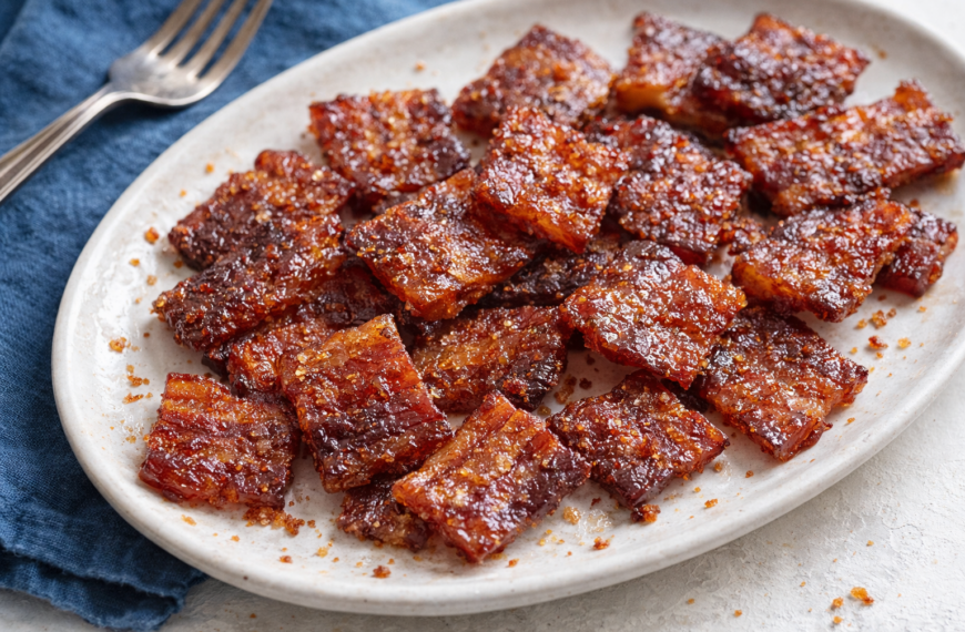 This candied bacon recipe is easy, with a perfect sweet and&hellip;