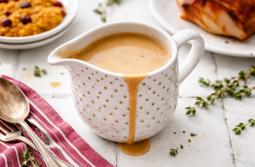 Learn how to make rich turkey gravy from scratch at home,&hellip;