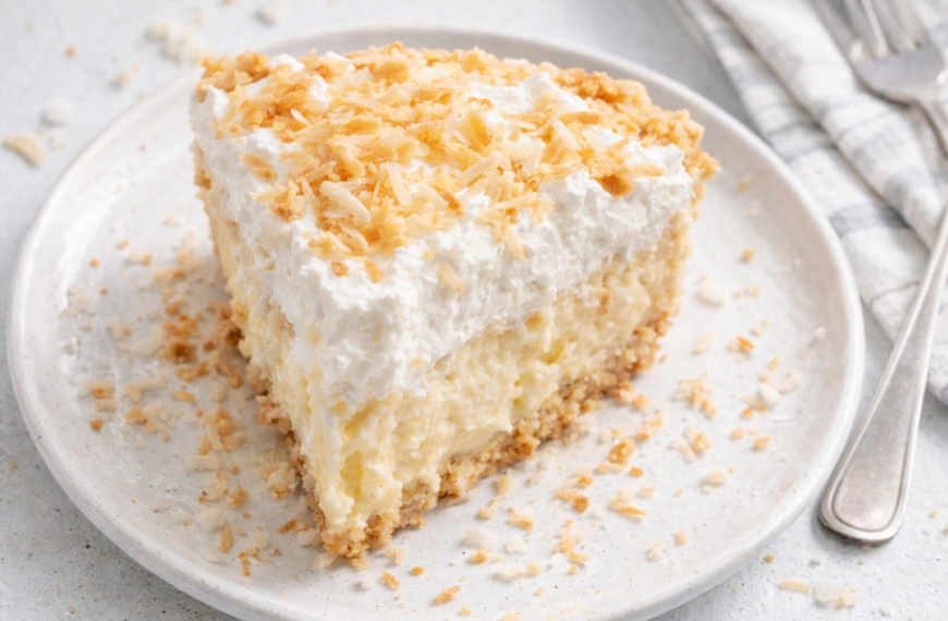 Make a classic coconut cream pie at home, with a flaky&hellip;