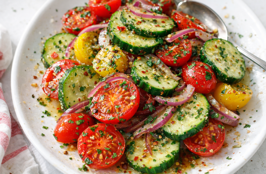 A crisp, classic summer salad, ready in 10 minutes with just&hellip;