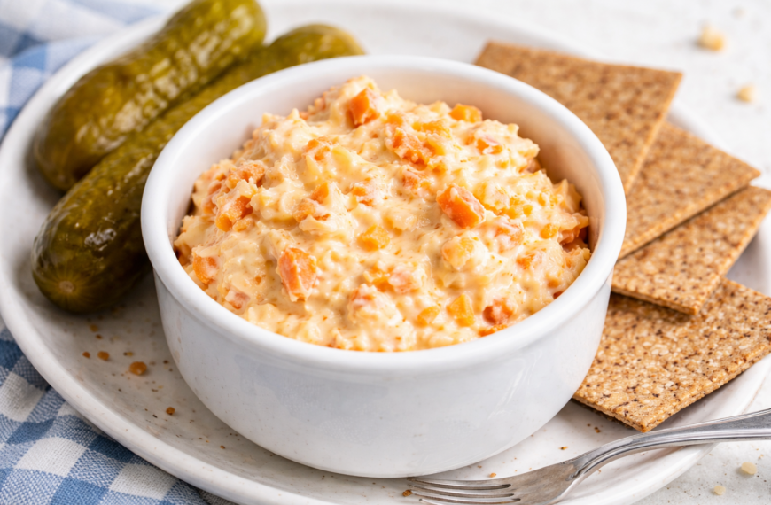 Make your own creamy pimento cheese spread at home, a classic&hellip;