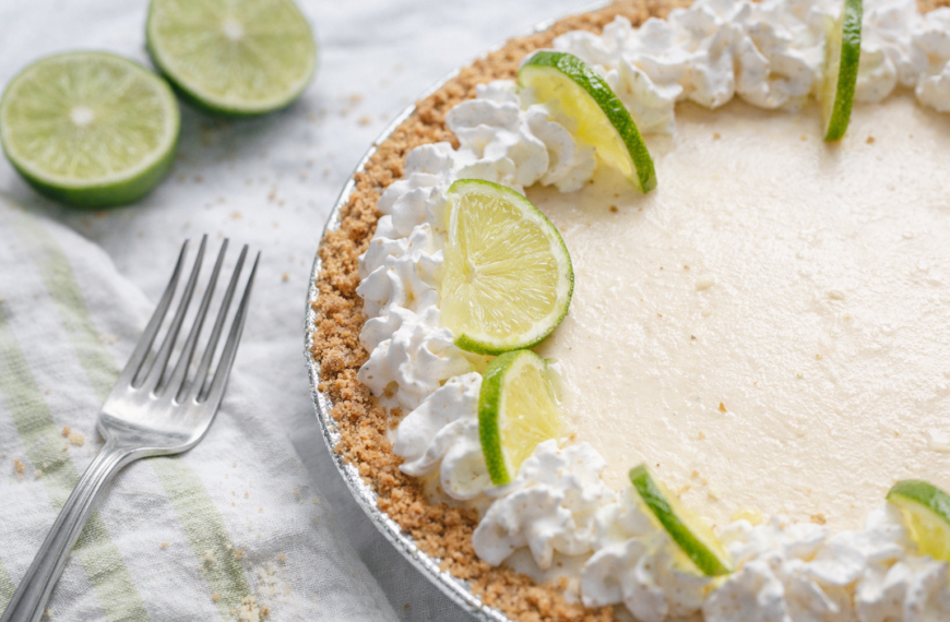 Cool off this summer with a tangy, no-bake key lime pie,&hellip;