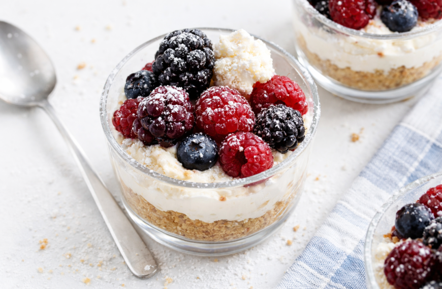 These mini trifles are a stunning, no-fuss dessert, with layers of&hellip;