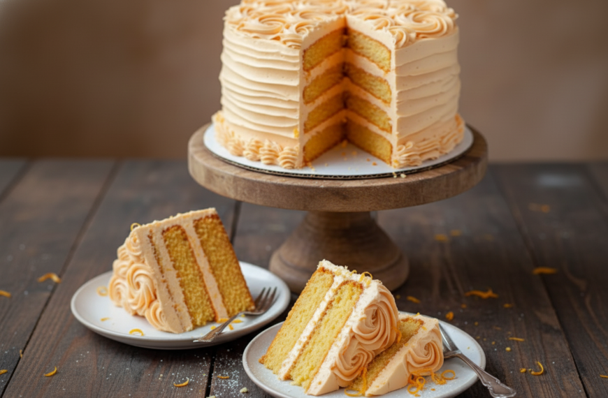 Orange Velvet Cake with Orange Cream Cheese Frosting – Recipes Zesty&hellip;