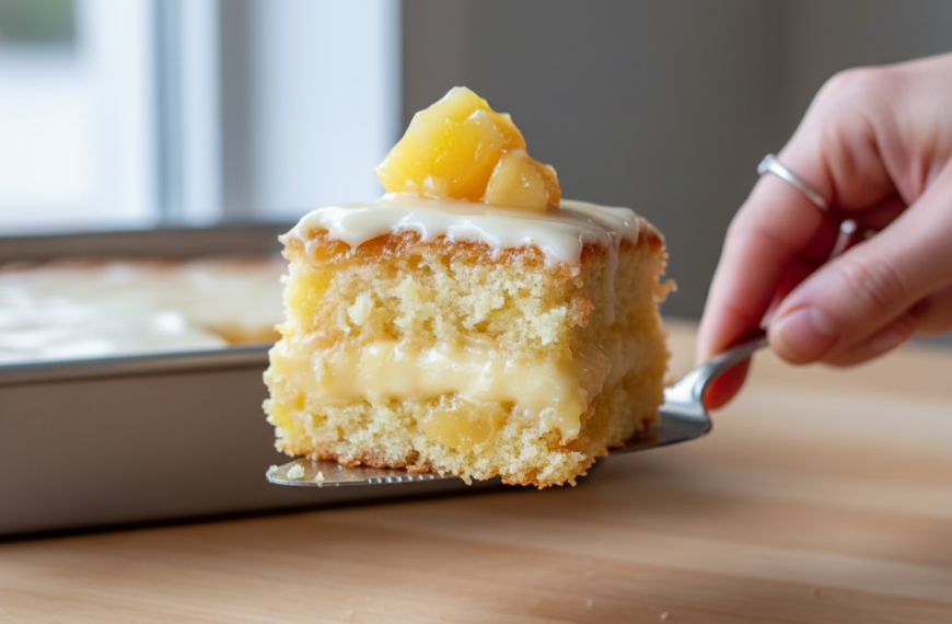 Juicy Pineapple Heaven Cake