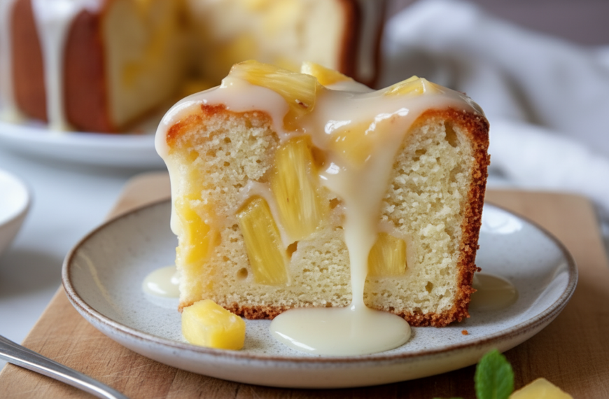 Delicious Easter Pineapple Heaven Cake