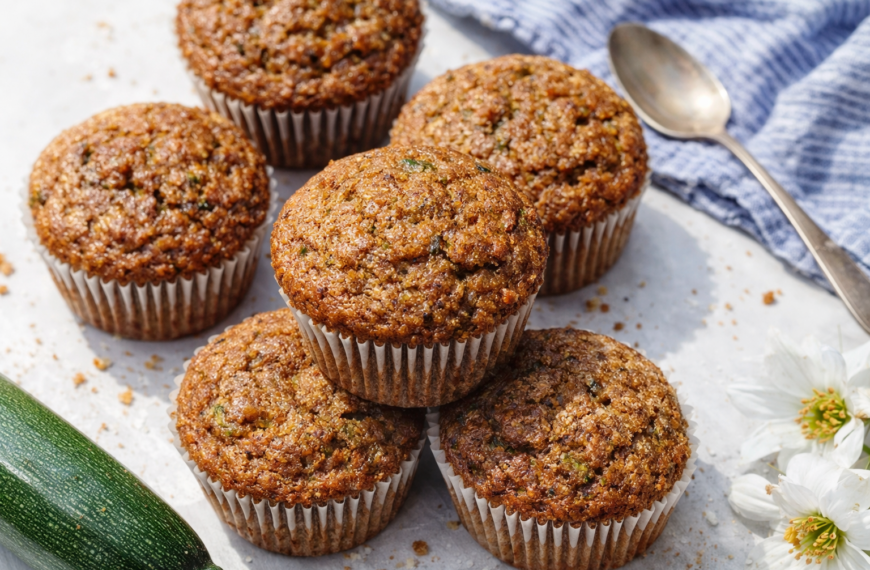 These one-bowl zucchini bread muffins are incredibly moist, a perfect make-ahead&hellip;