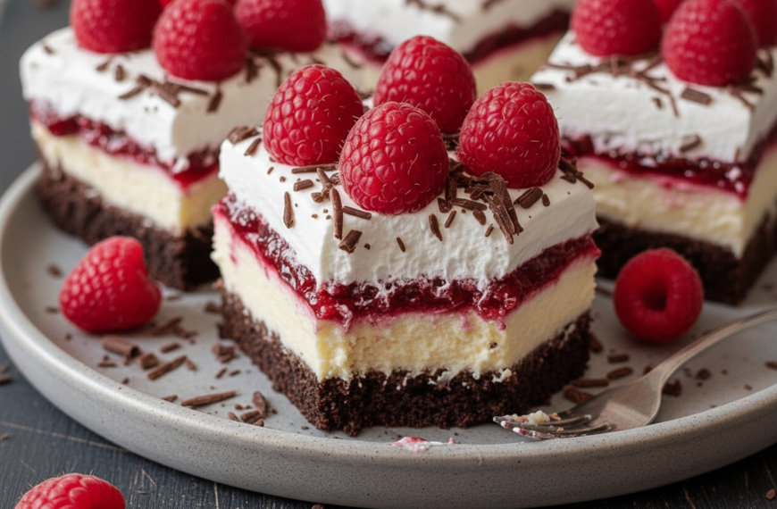 Raspberry Chocolate Lasagna: 7 Irresistible Layers Everyone Craves