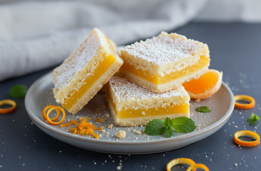 Orange Bars Recipe