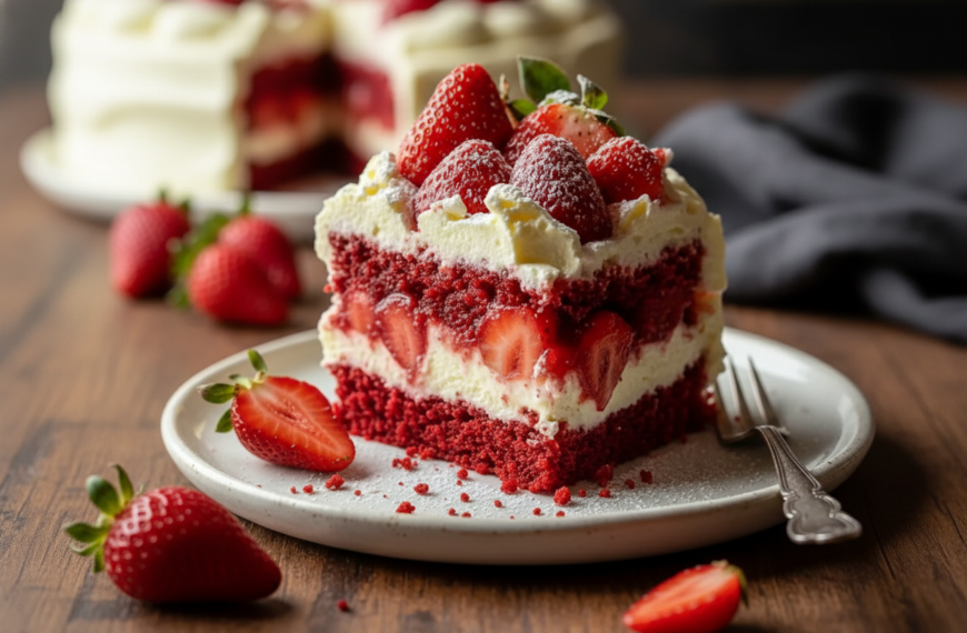 Irresistible Strawberry Earthquake Cake – Deliciously Fun