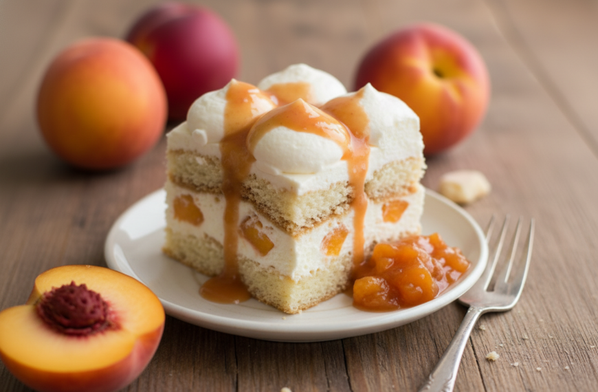 Peach Tiramisu – A baJillian Recipes