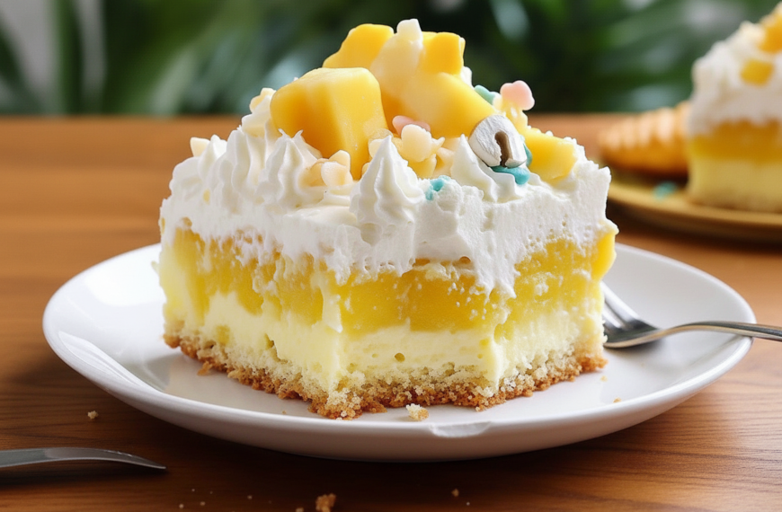 Irresistible Hawaiian Poke Cake Recipe for Tropical Bliss
