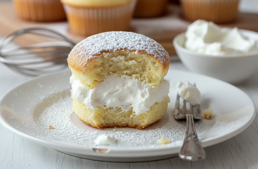 Irresistible Fluffy Japanese Cotton Cheesecake Cupcakes
