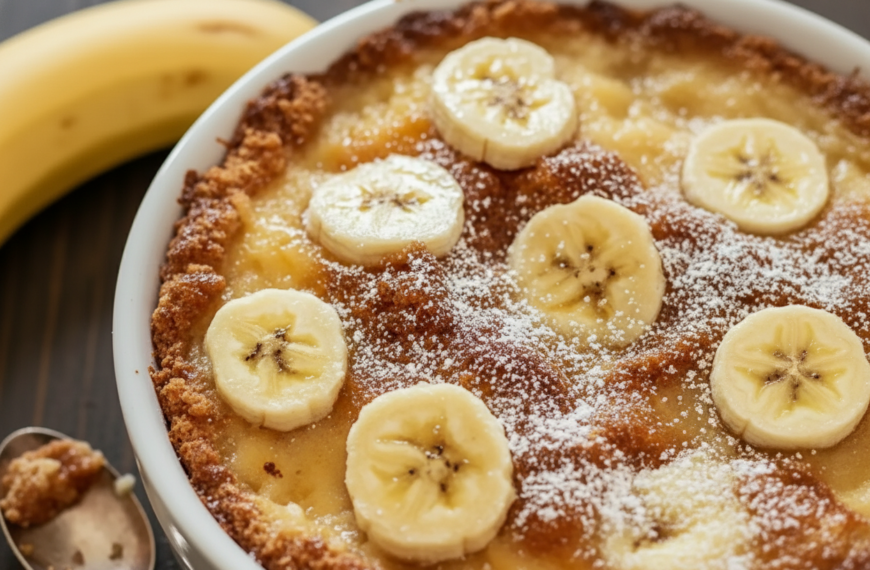 The Best Southern Banana Cobbler Dessert