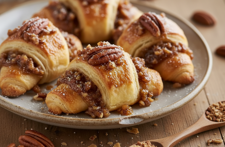 Pecan Pie Crescents Recipe